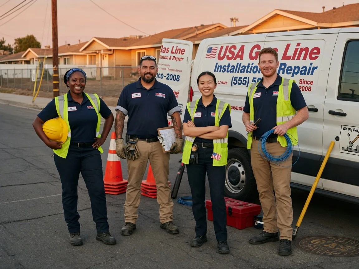 Gas Line Installation company in Radnor, OH